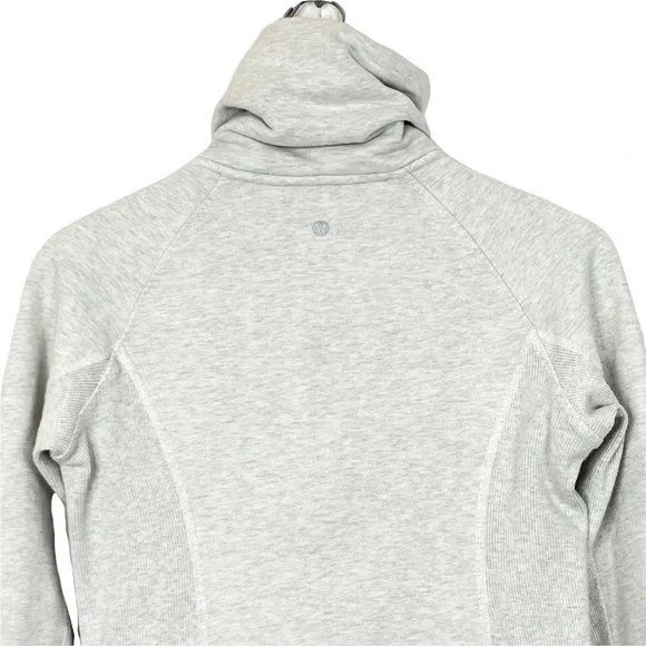 ❗️SOLD❗️Lululemon Calm & Cozy Zip Up Jacket Heathered Core Ultra Light - Picture 9 of 15